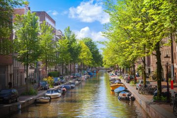 Canal in Amsterdam